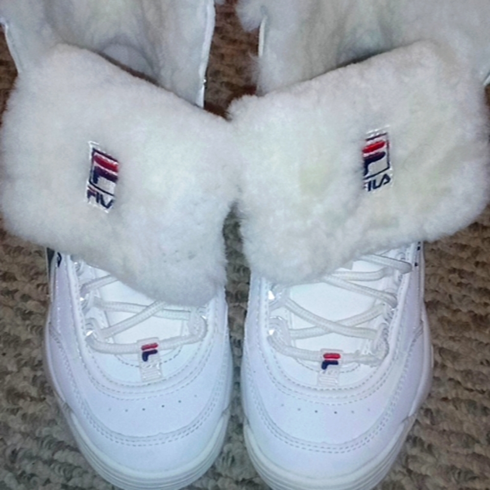 COPY - FILA DISRUPTOR FUR BOOTS?SHOES?